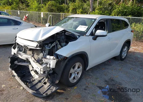 2023 Toyota Highlander L from USA, damaged, VIN 5TDKDRAH4PS008096